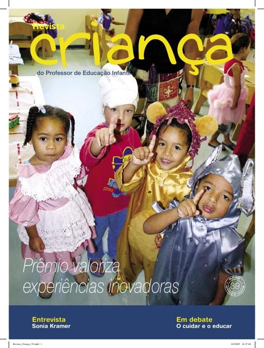 Capa de Revista Criança n. 39 (MEC/SEB)