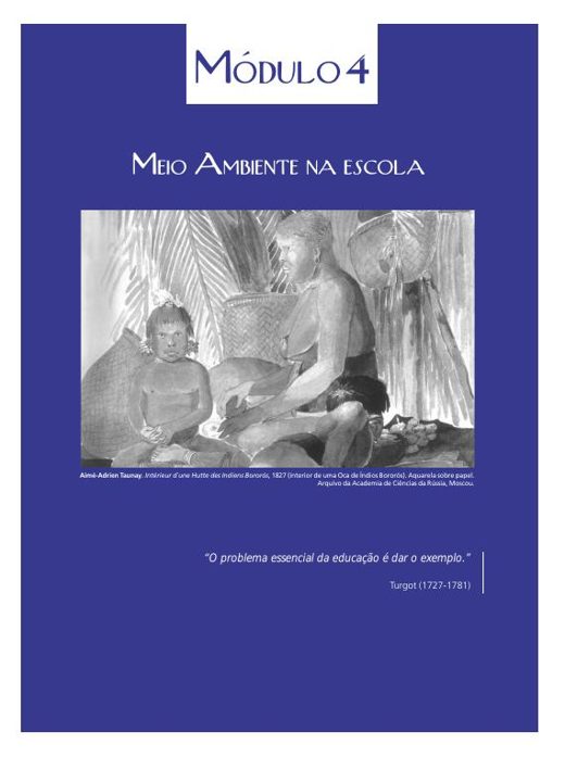 Capa de Meio Ambiente na Escola: Guia do Formador, vol. 2