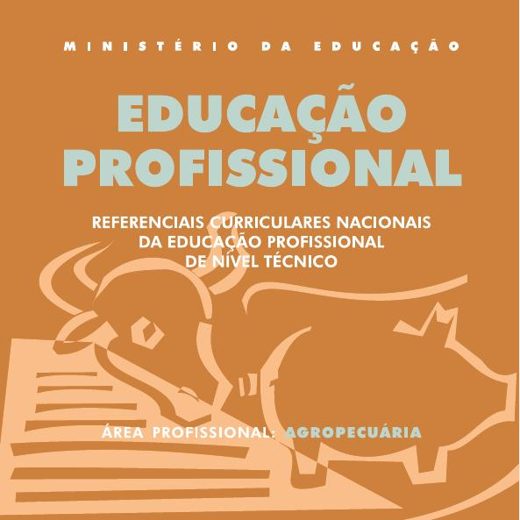 Capa de RCN Educação Profissional de Nível Técnico: Agropecuária