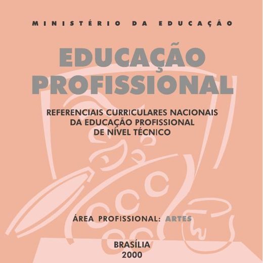 Capa de RCN Educação Profissional de Nível Técnico: Artes