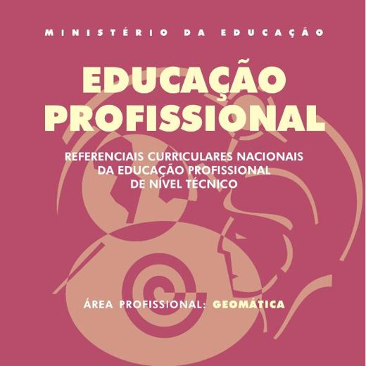 Capa de RCN Educação Profissional de Nível Técnico: Geomática