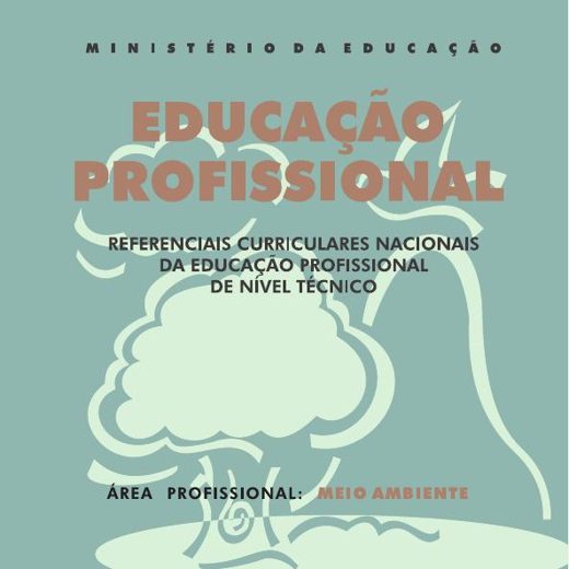 Capa de RCN Educação Profissional de Nível Técnico: Meio Ambiente