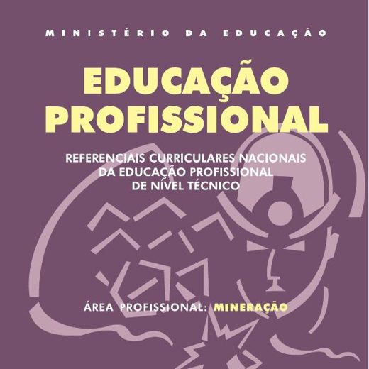 Capa de RCN Educação Profissional de Nível Técnico: Mineração